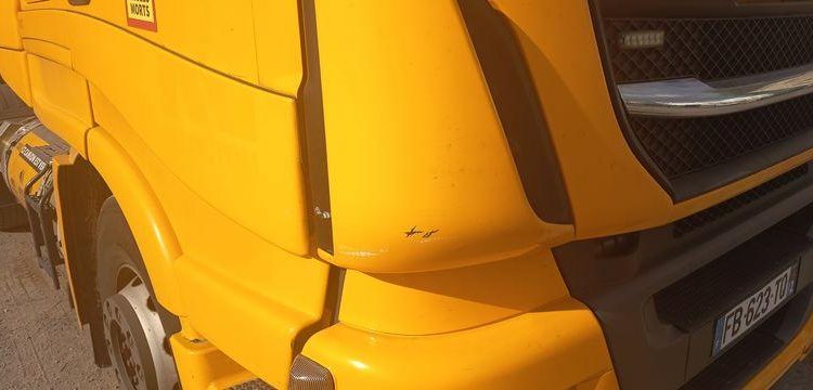 IVECO STRALIS NP460 – PTRA : 44 TONNES – GAZ – 205247 KMS – JAUNE FB-623-TQ