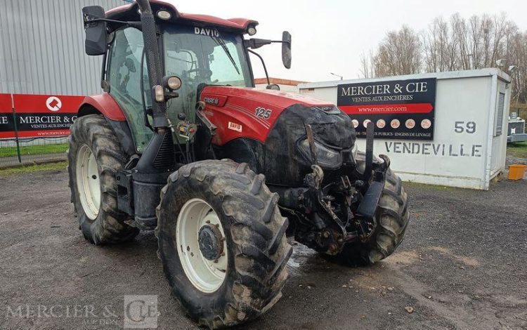 CASE TRACTEUR AGRICOLE EH MAXXUM 125 – DIESEL – 7838 HEURES – ANNEE 2018  FC-211-WE