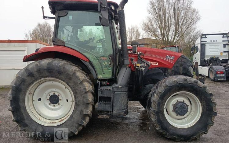 CASE TRACTEUR AGRICOLE EH MAXXUM 125 – DIESEL – 7838 HEURES – ANNEE 2018  FC-211-WE