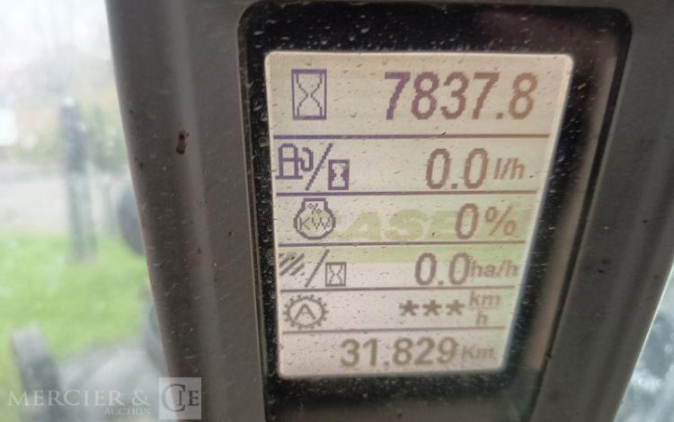 CASE TRACTEUR AGRICOLE EH MAXXUM 125 – DIESEL – 7838 HEURES – ANNEE 2018  FC-211-WE