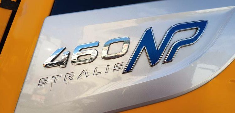 IVECO STRALIS 460 NP – PTRA : 44 TONNES – GAZ – 194425 KMS – JAUNE FE-327-PW