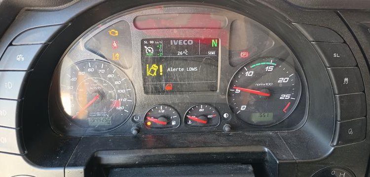 IVECO STRALIS 460 NP – PTRA : 44 TONNES – GAZ – 194425 KMS – JAUNE FE-327-PW