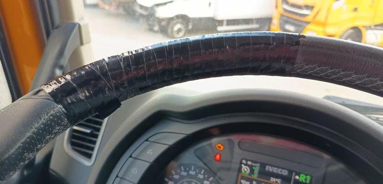 IVECO STRALIS 460 NP – PTRA : 44 TONNES – GAZ – 194425 KMS – JAUNE FE-327-PW