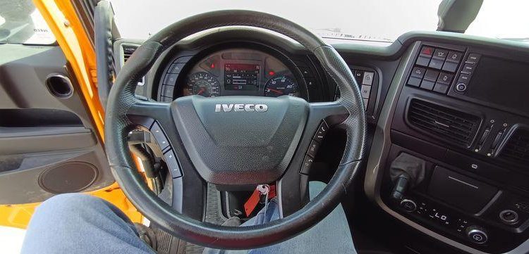 IVECO STRALIS 460 NP – PTRA 44 TONNES – GAZ – 192007 KMS – ANNEE 2019 JAUNE FE-539-YJ