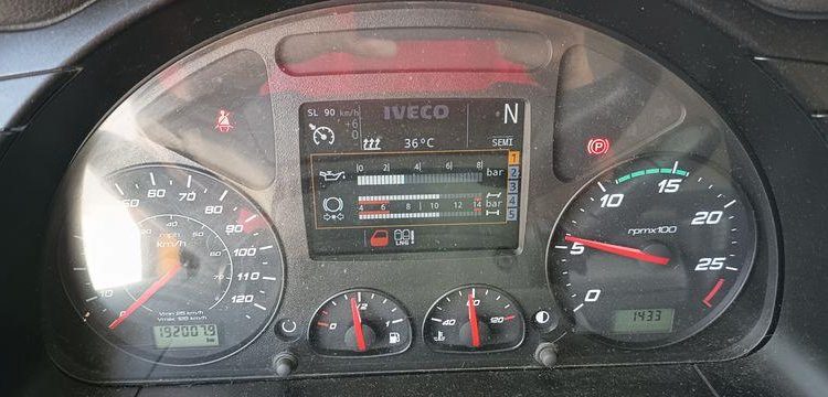 IVECO STRALIS 460 NP – PTRA 44 TONNES – GAZ – 192007 KMS – ANNEE 2019 JAUNE FE-539-YJ