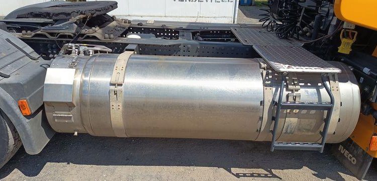 IVECO STRALIS 460 NP – PTRA 44 TONNES – GAZ – 192007 KMS – ANNEE 2019 JAUNE FE-539-YJ