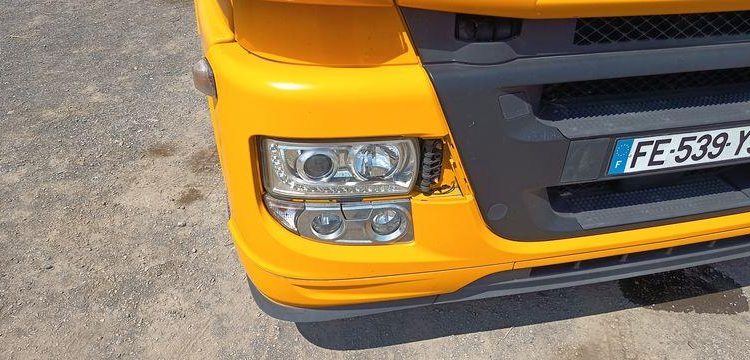 IVECO STRALIS 460 NP – PTRA 44 TONNES – GAZ – 192007 KMS – ANNEE 2019 JAUNE FE-539-YJ