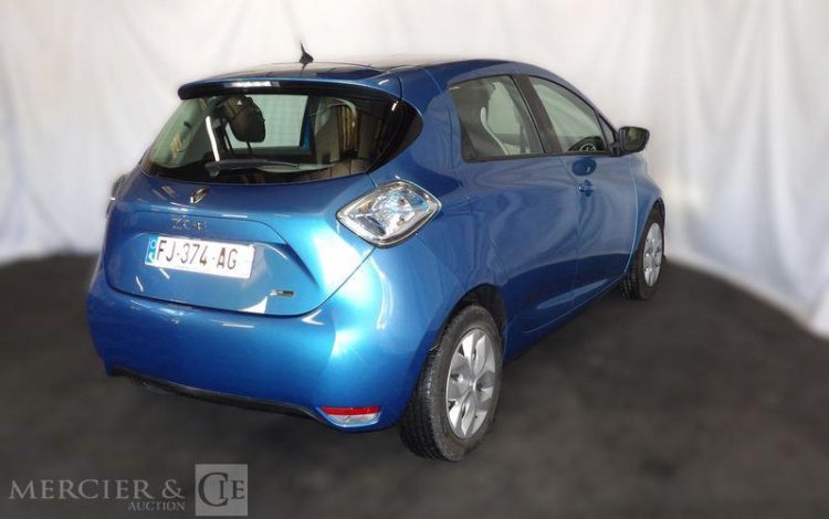 RENAULT ZOE R135 ZE 135 69PPM 50KWH ACHAT-INTEGRAL CHARGE-NORMALE EDITION ONE BVA BLEU FJ-374-AG