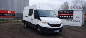 IVECO DAILLY 34C140 FOURGON – AN 2020 – 91325 KM BLANC FV-892-QW