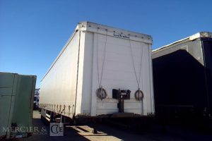 LECITRAILER SEMI REMORQUE BACHE 3 ESSIEUX PTAC 39T GRIS GK-661-LG