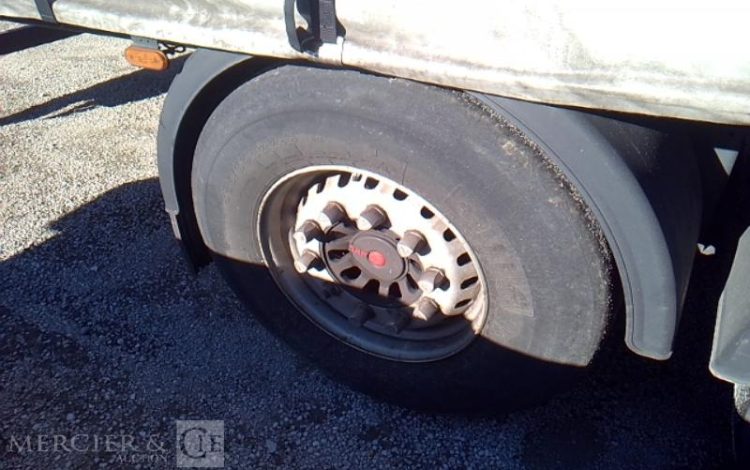 LECITRAILER SEMI REMORQUE BACHE 3 ESSIEUX PTAC 39T GRIS GK-661-LG