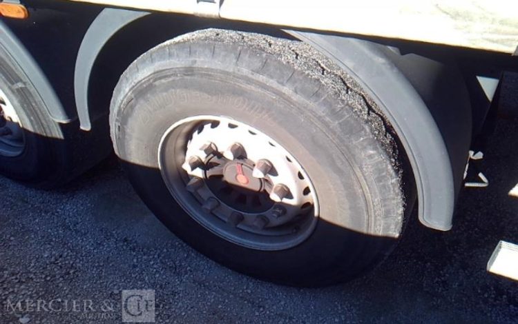 LECITRAILER SEMI REMORQUE BACHE 3 ESSIEUX PTAC 39T GRIS GK-661-LG