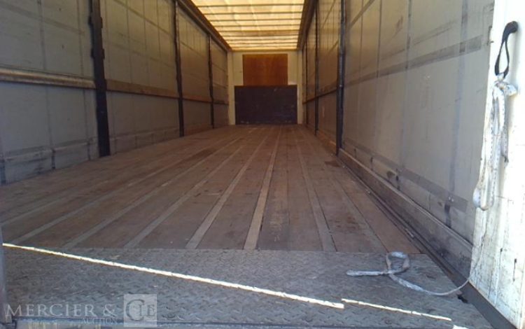 LECITRAILER SEMI REMORQUE BACHE 3 ESSIEUX PTAC 39T GRIS GK-661-LG