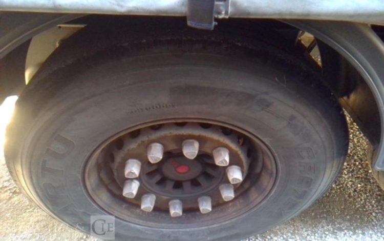 LECITRAILER SEMI REMORQUE BACHE 3 ESSIEUX PTAC 39T GRIS GK-661-LG