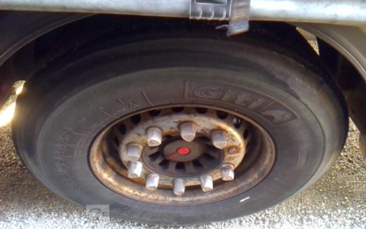 LECITRAILER SEMI REMORQUE BACHE 3 ESSIEUX PTAC 39T GRIS GK-661-LG