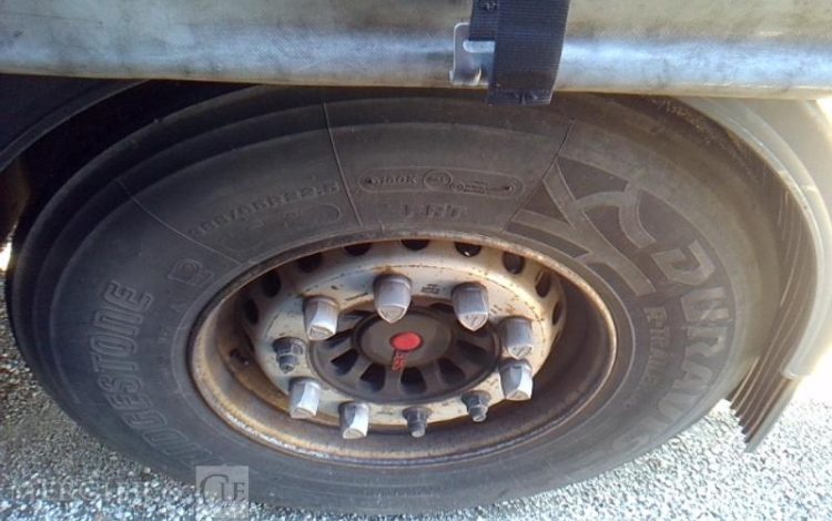 LECITRAILER SEMI REMORQUE BACHE 3 ESSIEUX PTAC 39T GRIS GK-661-LG