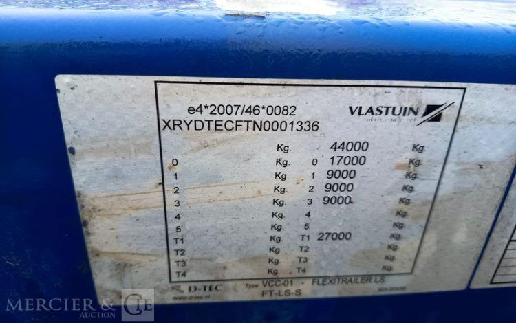 D-TEC SREM FLEXITRAILER FT-LS-S  GN-435-MP