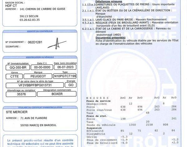 PEUGEOT BOXER FOURGON 333 2.2 BLUEHDI 140 L2H2 BLANC GQ-350-BR