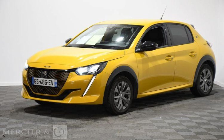 PEUGEOT e-208 50kWh 135ch ALLURE PACK JAUNE GS-486-EV