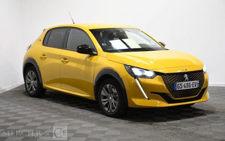 PEUGEOT e-208 50kWh 135ch ALLURE PACK JAUNE GS-486-EV