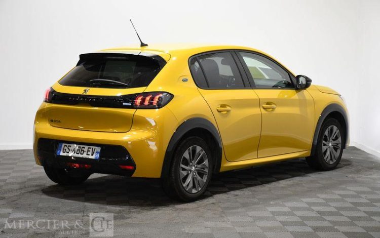 PEUGEOT e-208 50kWh 135ch ALLURE PACK JAUNE GS-486-EV
