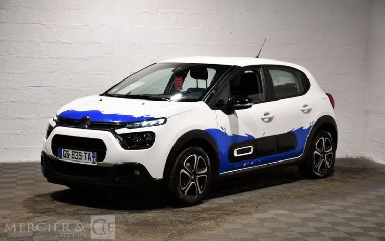 CITROEN C3 SOCIETE 1.5 BLUEHDI 100 PRO PLUS BLANC GS-839-TA