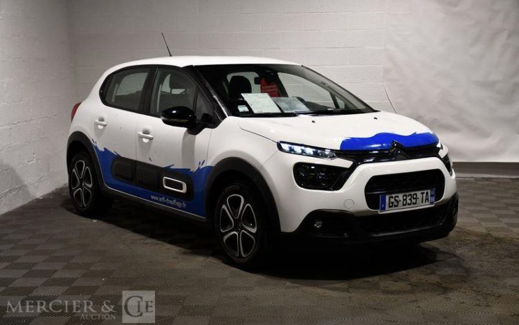 CITROEN C3 SOCIETE 1.5 BLUEHDI 100 PRO PLUS BLANC GS-839-TA