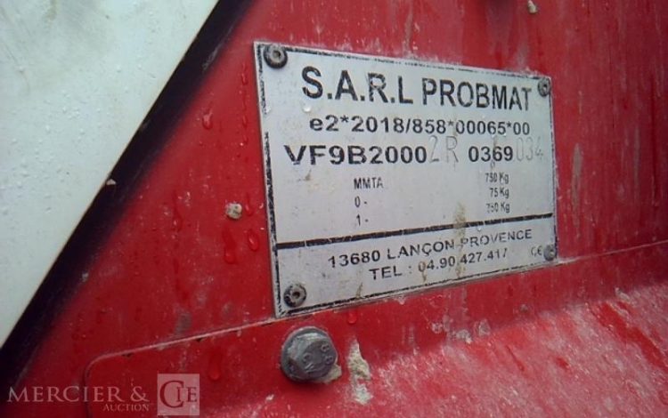 PROBMAT MACHINE A PROJETER B2000M EVOLUTION FOCS4  GY-028-QB