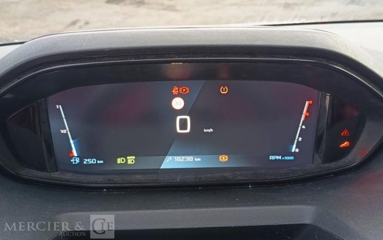 PEUGEOT PARTNER PHASE 2 L1 1.5 BLUEHDIi 16V 100 CV DIESEL – 18238 KMS – ANNEE 2024 BLANC GZ-593-AS