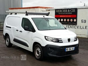 PEUGEOT PARTNER FOURGON XL 950KG BLUEHDI 100 S&S BVM6 – DIESEL – 8625 KMS – ANNEE 2025 BLANC HD-364-AJ