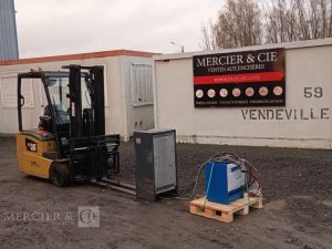 CATERPILLAR CHARIOT ELEVATEUR FRONTAL ELECTRIQUE EP16PNT – 1,6 TONNES –  383