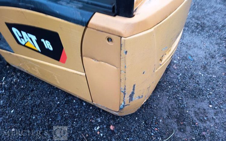 CATERPILLAR CHARIOT ELEVATEUR FRONTAL ELECTRIQUE EP16PNT – 1,6 TONNES –  383
