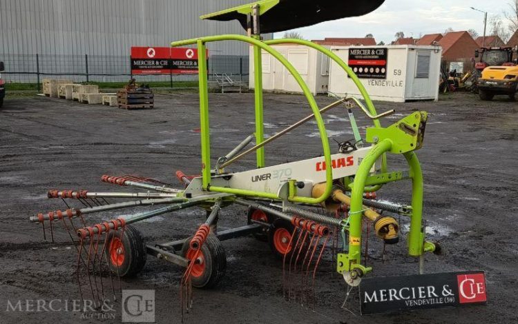 CLAAS ANDAINEUR MONOROTOR LINER 370 – ANNEE 2018  6857