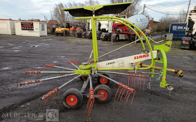 CLAAS ANDAINEUR MONOROTOR LINER 370 – ANNEE 2018  6857