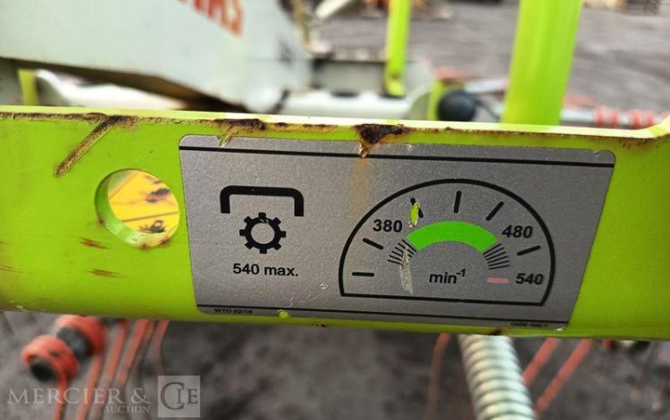 CLAAS ANDAINEUR MONOROTOR LINER 370 – ANNEE 2018  6857