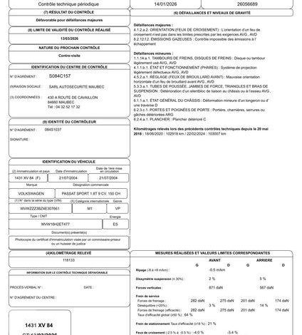 VOLKSWAGEN PASSAT 1.8T 20V 150CV GRIS 1431XV84