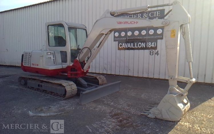 TAKEUCHI MINIPELLE TB150 – 4T7 – 2177H – AN2013 GRIS 145131160