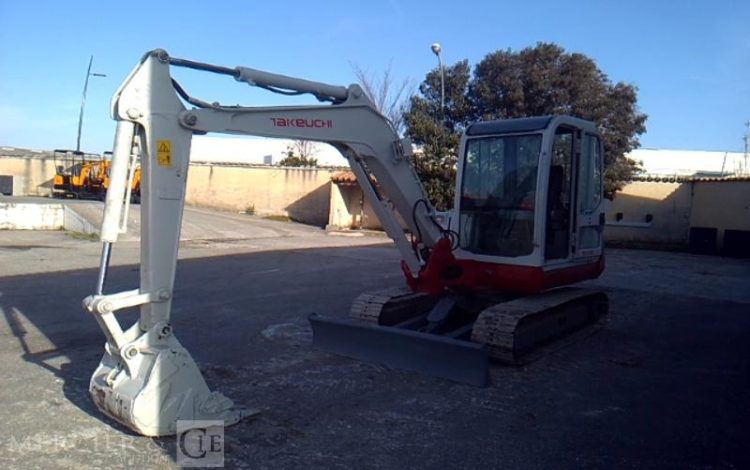 TAKEUCHI MINIPELLE TB150 – 4T7 – 2177H – AN2013 GRIS 145131160