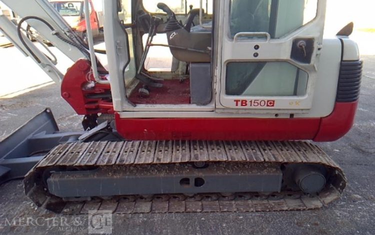 TAKEUCHI MINIPELLE TB150 – 4T7 – 2177H – AN2013 GRIS 145131160