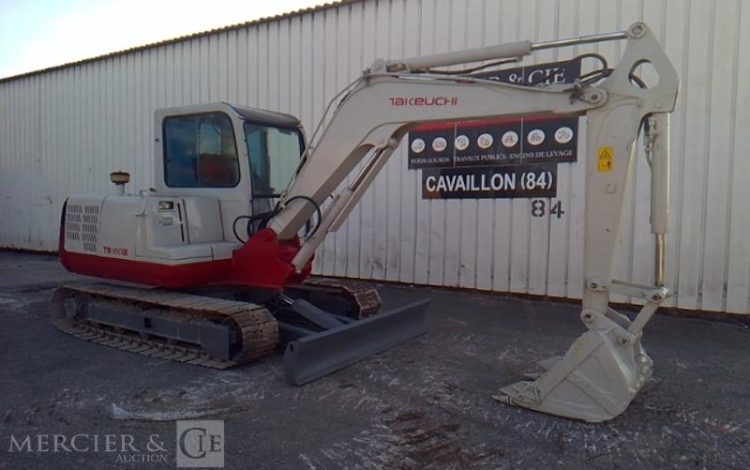 TAKEUCHI MINIPELLE TB160-C  – 5T7 – 4062H – AN2011 GRIS 16050025