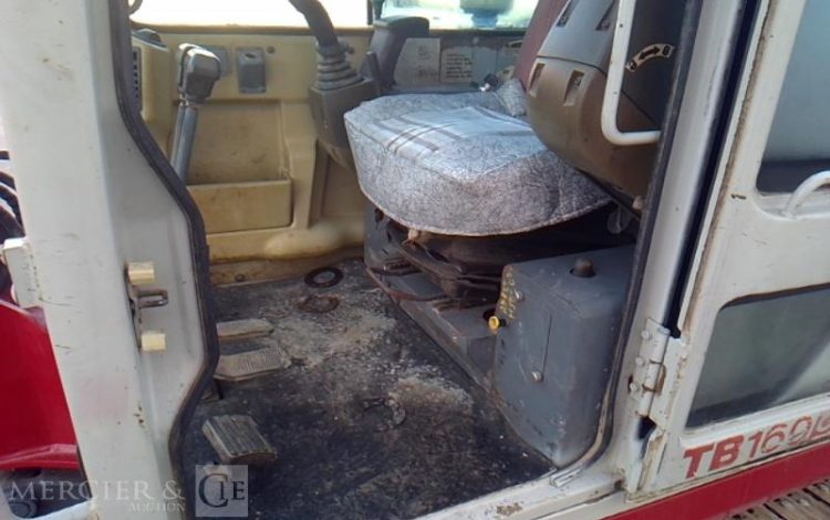TAKEUCHI MINIPELLE TB160-C  – 5T7 – 4062H – AN2011 GRIS 16050025