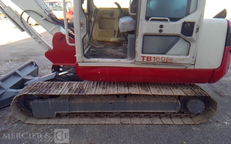TAKEUCHI MINIPELLE TB160-C  – 5T7 – 4062H – AN2011 GRIS 16050025
