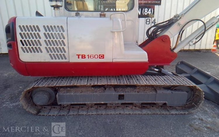 TAKEUCHI MINIPELLE TB160-C – 5T7 – 3266H – AN2011 GRIS 16050051