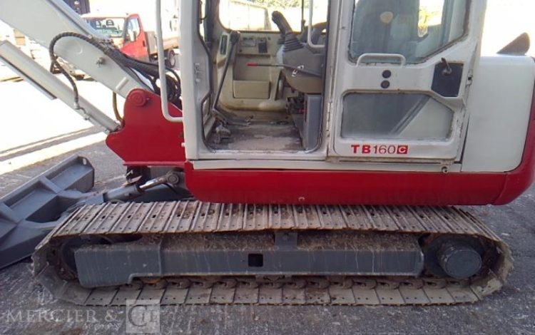 TAKEUCHI MINIPELLE TB160-C – 5T7 – 3266H – AN2011 GRIS 16050051