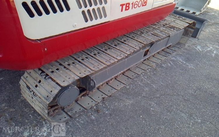 TAKEUCHI MINIPELLE TB160C -5T7 – 4031H – AN2013 GRIS 16050066