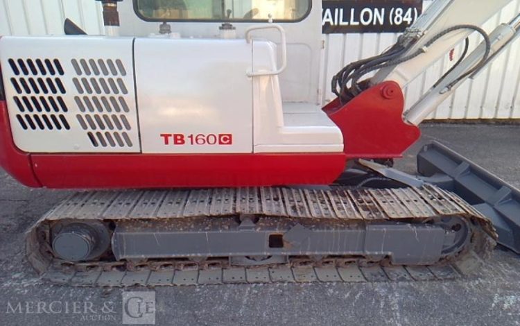 TAKEUCHI MINIPELLE TB160C -5T7 – 4031H – AN2013 GRIS 16050066