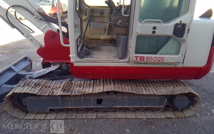 TAKEUCHI MINIPELLE TB160C -5T7 – 4031H – AN2013 GRIS 16050066