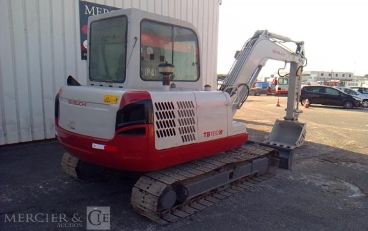 TAKEUCHI MINIPELLE TB160C -5T7 – 4031H – AN2013 GRIS 16050066