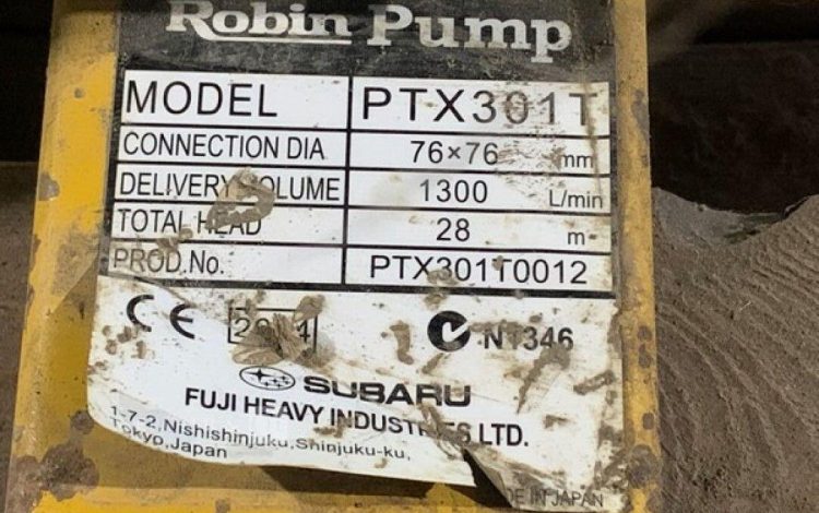 ROBIN PUMP PTX301T  POM010059