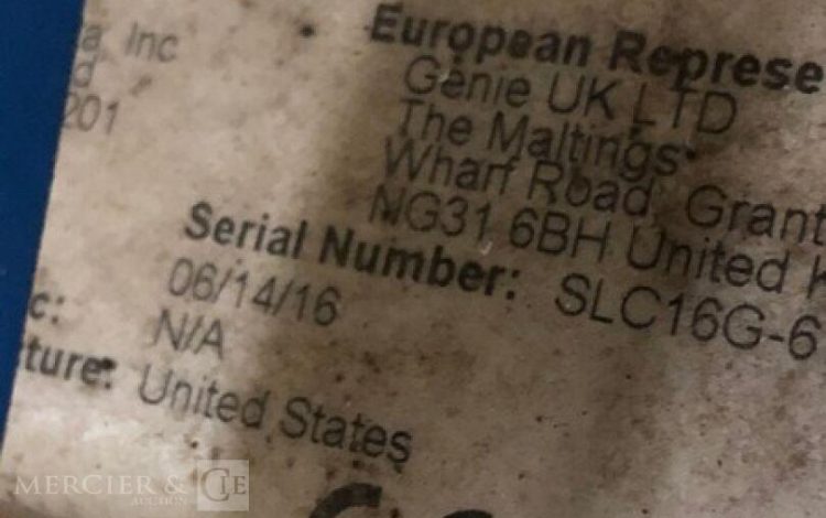 GENIE SLC-24  LEV010815